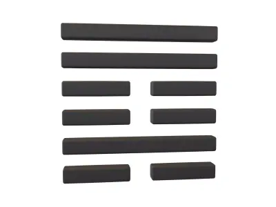 I Ching Hexagrams 59 huan v1 001 Low-poly 3D model