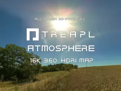 B12- HDRI SKIES TREAPL ATMOSPHERE - 360 SKIES Texture
