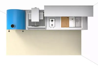 OUT DOOR KITCHEN  3D model