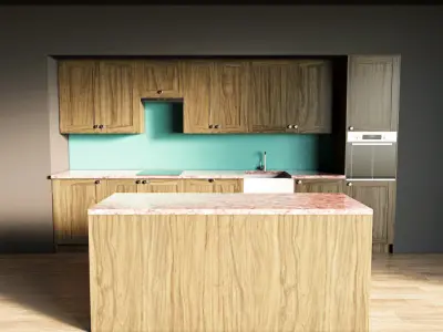 58-Kitchen10 texture 5 3D model