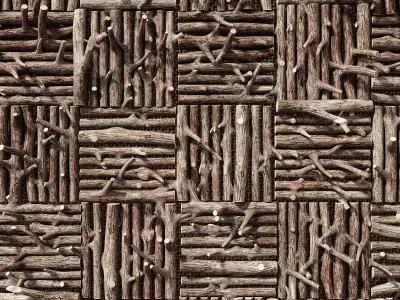 Branch decor n90c 3D model