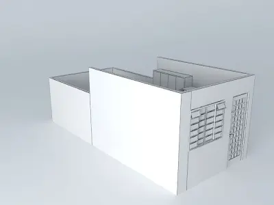 Kitchen interior Free 3D model