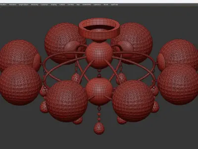 Odeon light 3953 Low-poly 3D model