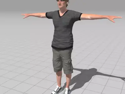 REMY character Free 3D model