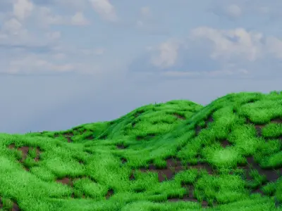 Procedural Grass Trial 3D model