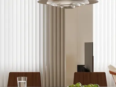 apartment interior scenes     3D model 4