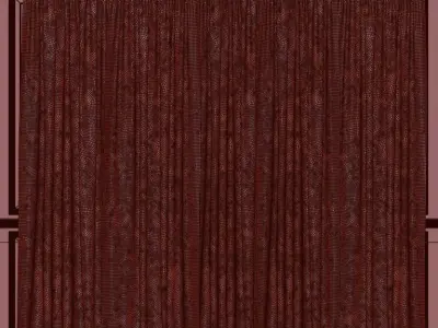 Curtain Set 112C 3D model