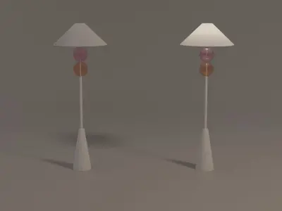 Floor Lamp 3D model