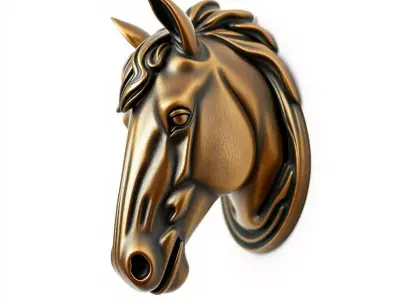 Regal Fauna Bronze Handles Collection 3D Model Pack