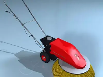 road sweeper 3D model