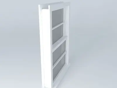 single window Free 3D model