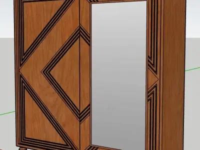 wardrobe 3D print model purchase