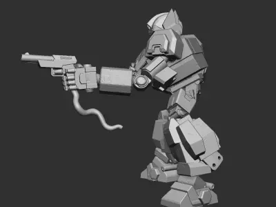 Nintendo Robot transformers mash up  3D model