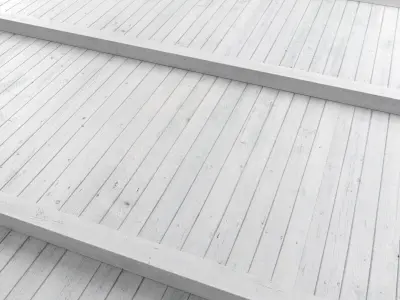 Ceiling with beams 3D model