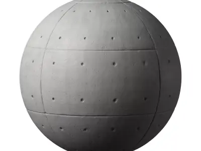 Concrete panels with holes 11 Texture