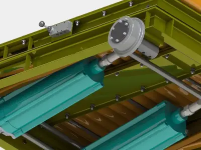 LIFTING AND CARRYING PLATFORM 3D model