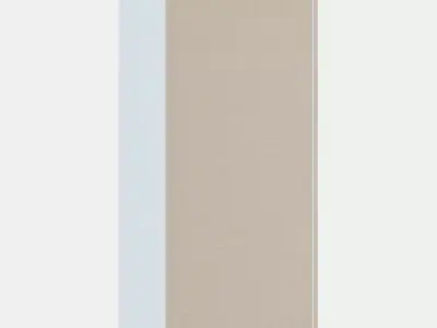 METOD High cabinet frame 7 Low-poly 3D model