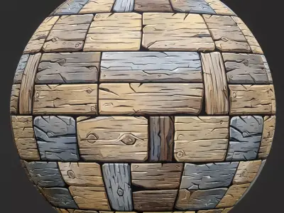 Stylized Wood Seamless Texture  Texture