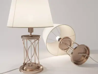 Desk lamp 3D model 44
