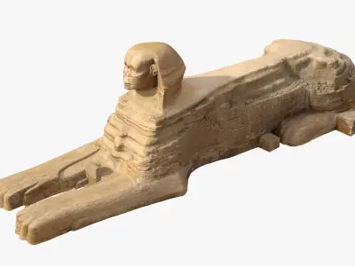  Great Sphinx of Giza 3D Scan 