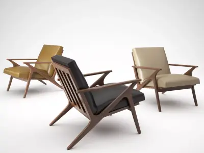 Cavett Chair 3D model