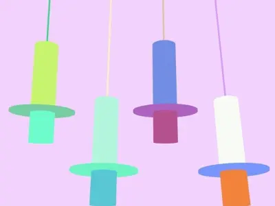 Hanging lamp 3D model