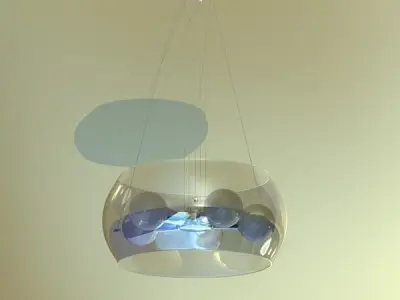 Modern Pendant Lamp 3D model