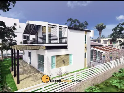 House of America 01 3D model