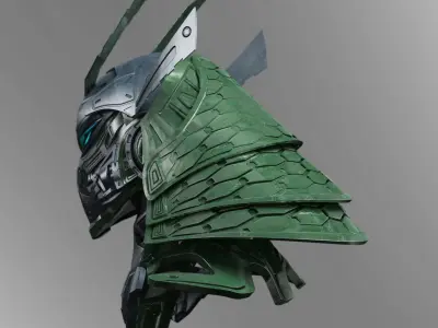 Robot Head  3D model