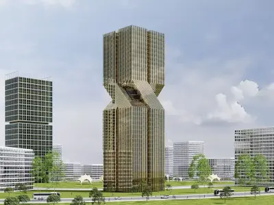 Gold Trade Center GH230114 3D model