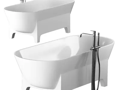 Liva marmorin bathtub 3D model