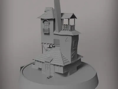 The Burrow 3D model