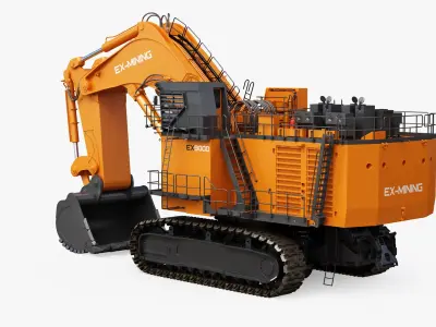  Mining Excavator Backhoe Generic 