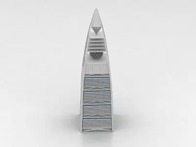 Al Faisaliyah Tower Riyadh Saudi Arabia 3D model