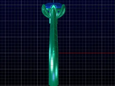 FLOWER RING   3D print model