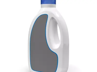 Bottle Detergent 02 3D model