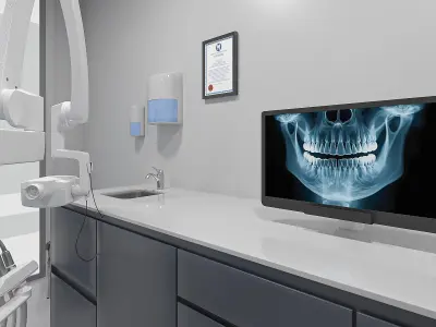  Dental Office with People 