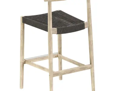 Nina bar chair 3D model