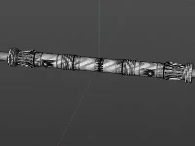 Darth Maul Lightsaber 3D model