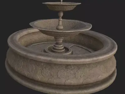 Fountain 1 Free 3D model