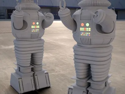 Lost in Space - B9 Robot  3D model