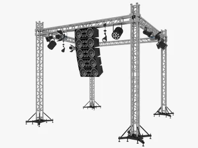 Light Truss 2 3D model