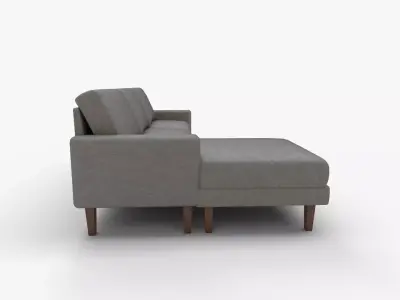 Azekiel Reversible Sectional 3D model