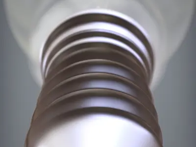 Detailed Light Bulb 3D model