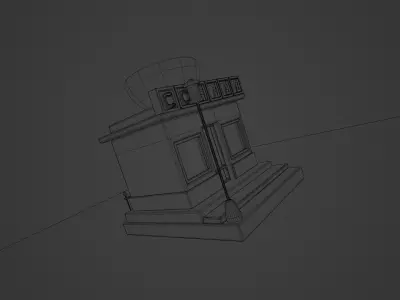 AQCoffeeShop V011 3D model