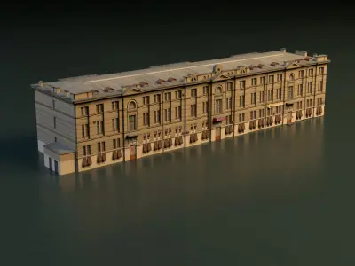 Building set 001 3D model