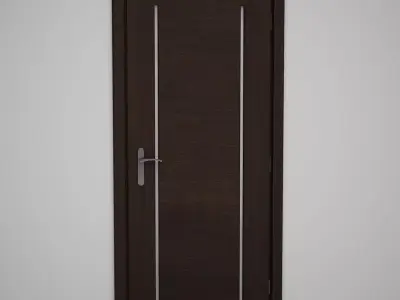 CGAxis Door 3D model