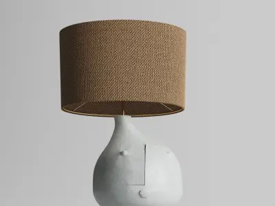 DaLo Grande lampe Idole Ceramic lamp by GALERIE RIVIERA 3D model