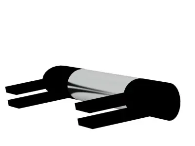 Door Handle 07 3D model
