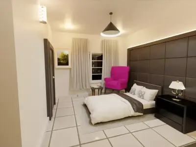 Hotel Interior design Free 3D model